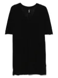 Thom Krom linen-blend t-shirt - Black