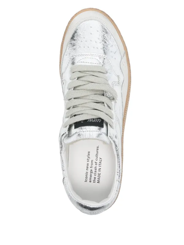 Hidnander 国内送 レオパード Mega T スニーカー Hidnander Mega T Sneakers | Silver | FARFETCH