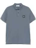Stone Island Compass-patch polo shirt - Blue