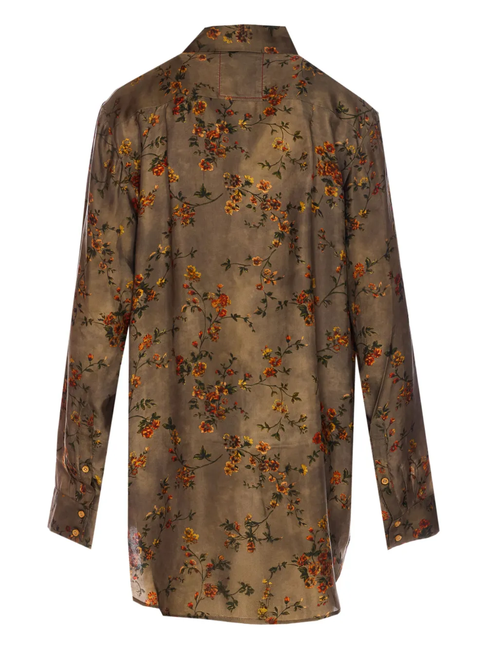 Uma Wang Tab blouse - Groen