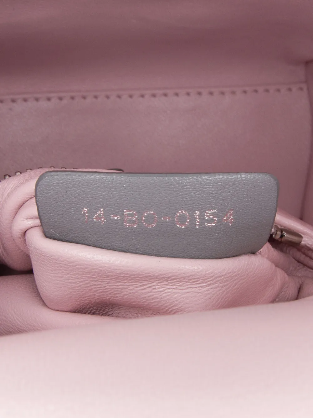 Pre-owned Dior 2014 Mini Tricolor Lambskin Cannage Lady Satchel In Pink