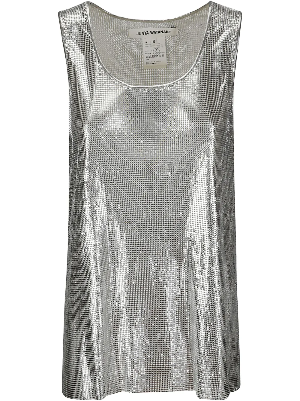 sequined tank top