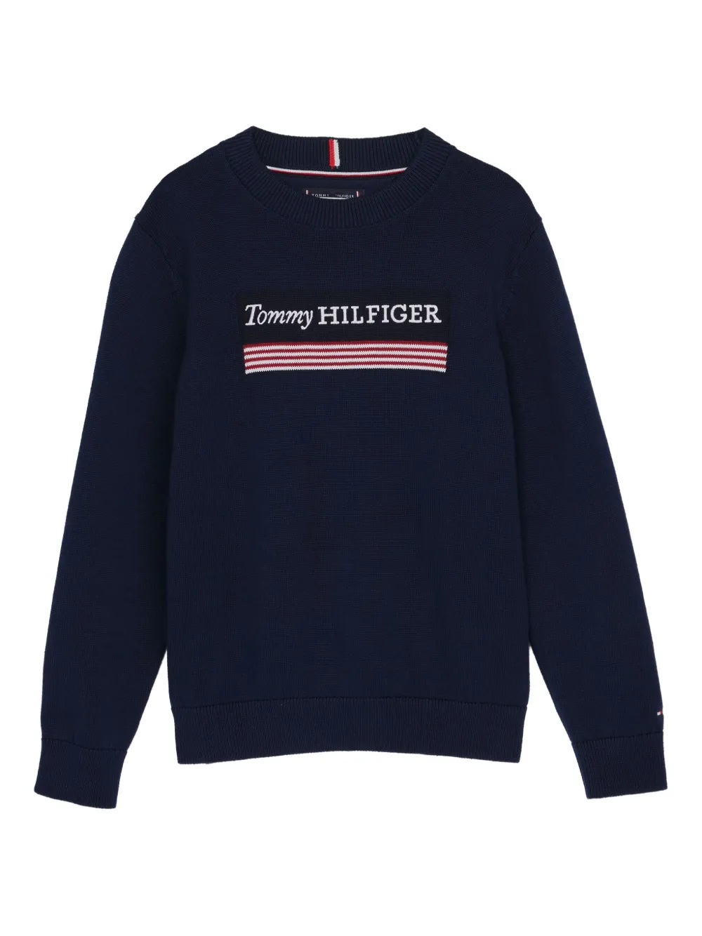 Tommy Hilfiger Junior sudadera estampada | azul | Image 1
