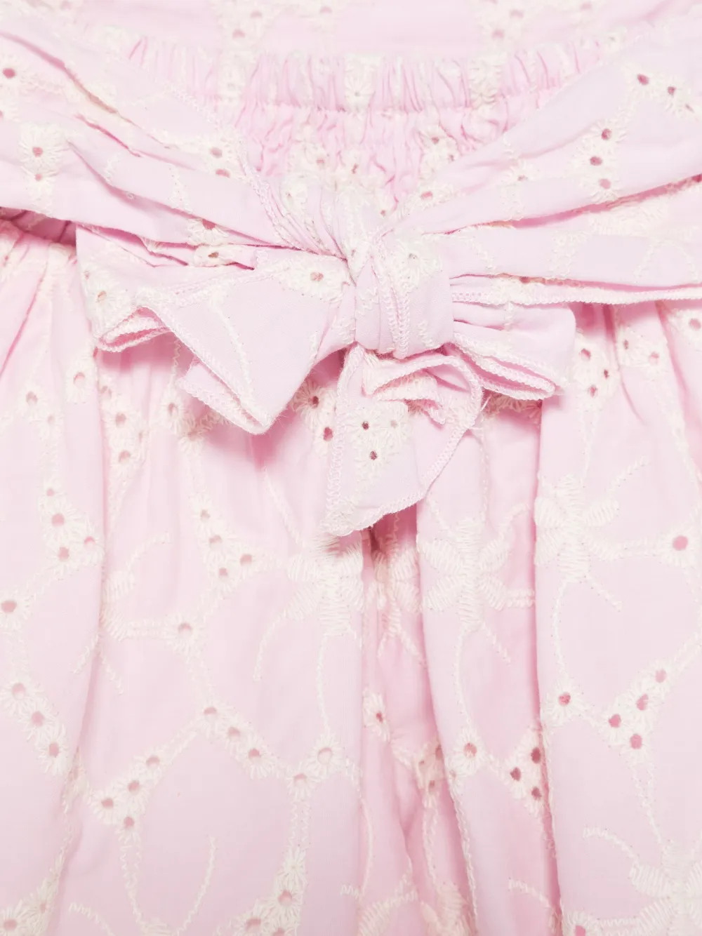 Miss Grant Kids Rok met broderie anglaise Roze
