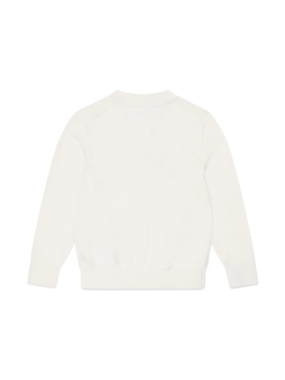 Tommy Hilfiger Junior intarsia-knit logo jumper | Boys Knitwear | Image 2