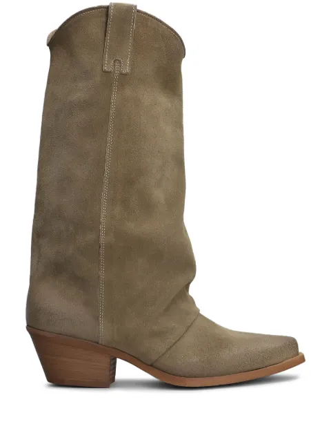 Metisse 50mm suede boots