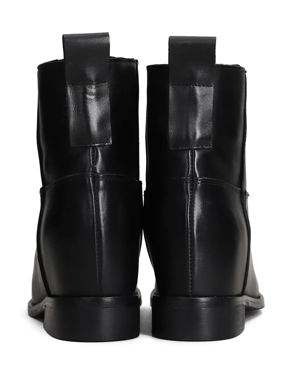 Gisel Moire 50mm Grace ankle boots Black