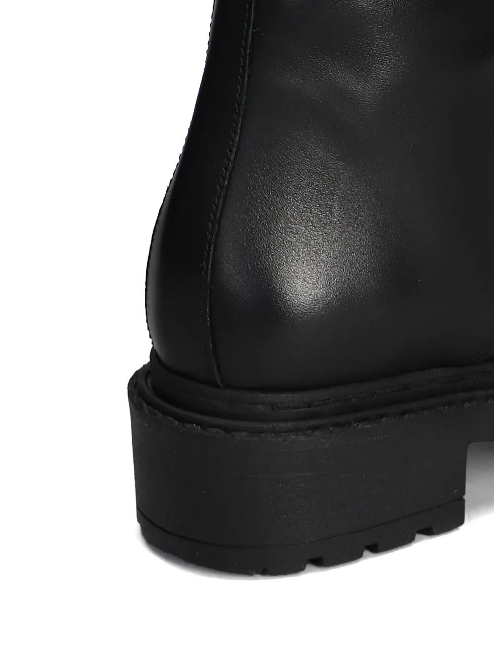 Metisse 50mm leather boots Black