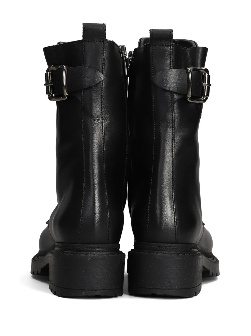 Metisse 50mm leather boots Black