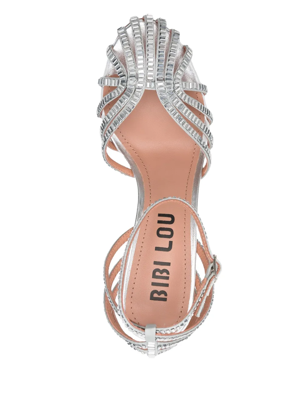 Bibi Lou 85mm Serabi pumps Silver