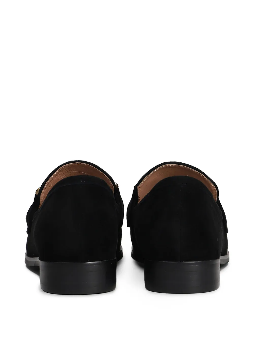 Bibi Lou Vela Suede Loafers In Black