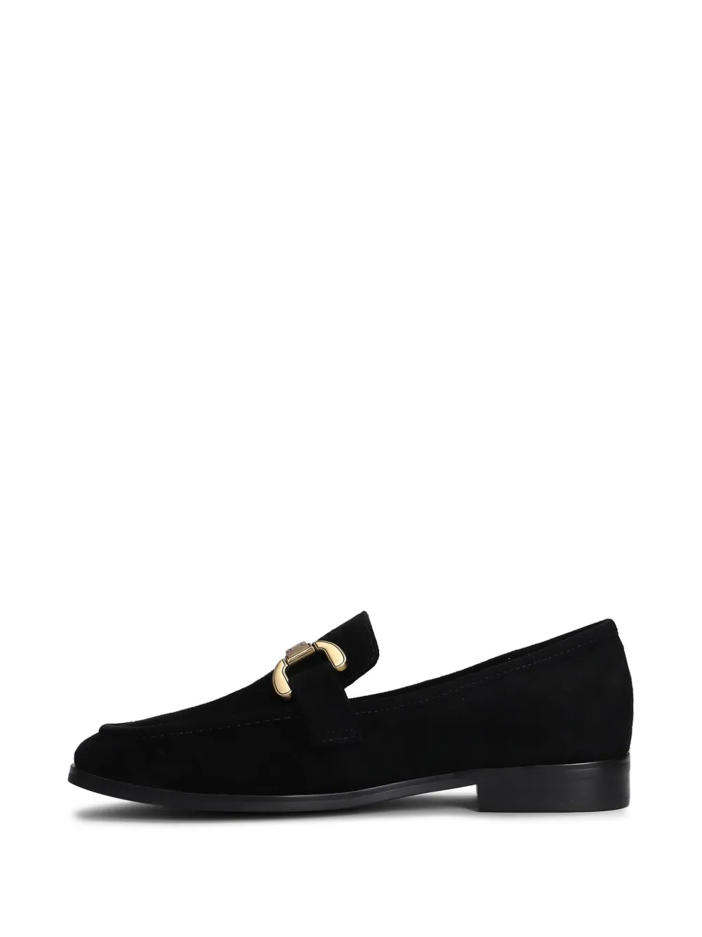 Bibi Lou Vela Suede Loafers In Black