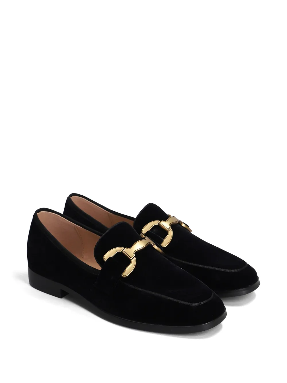 Bibi Lou Vela velvet loafers Black