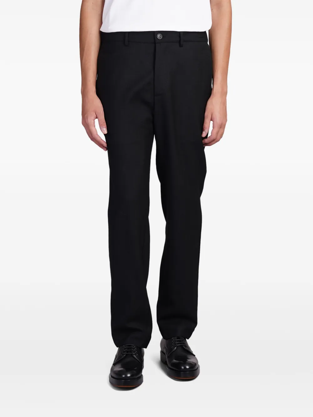 Grifoni virgin wool trousers – Black Grifoni virgin wool trousers – Black