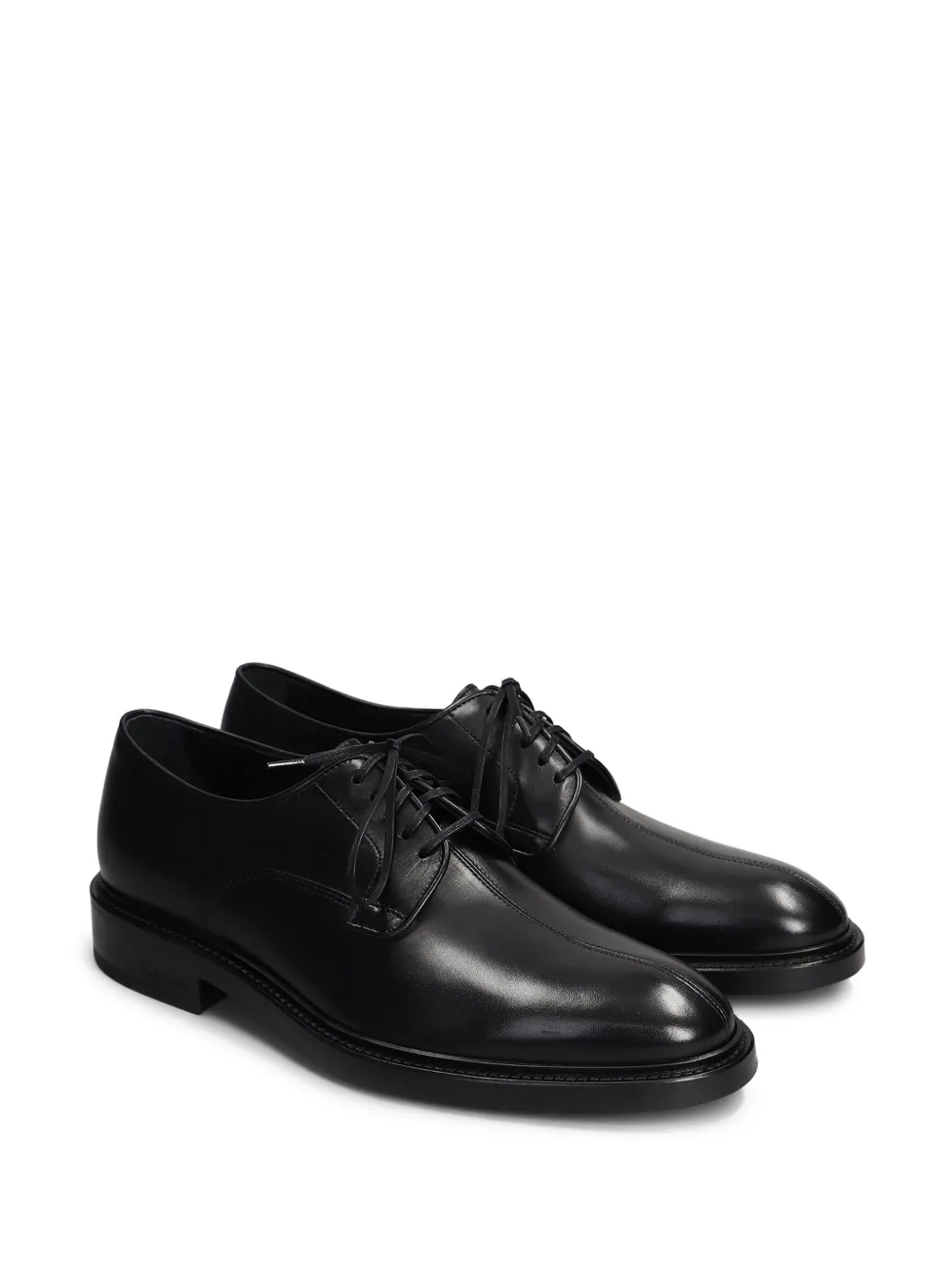 Paul Smith Soloman leather shoes - Zwart