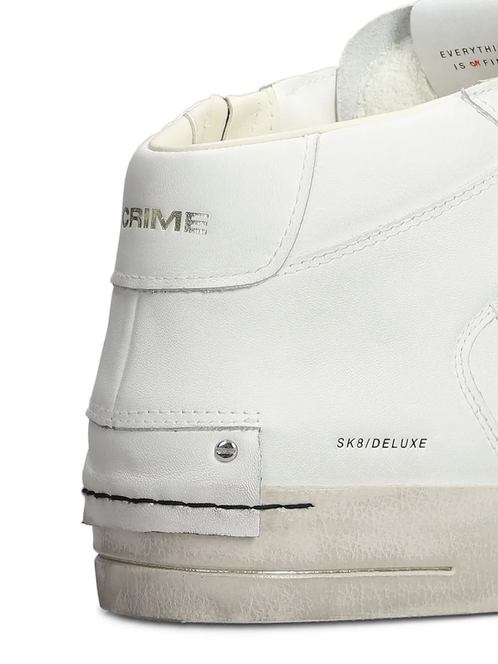 Crime London SK8 Deluxe sneakers Wit