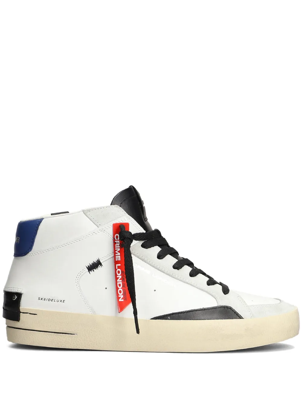 Crime London Sk8 sneakers Wit