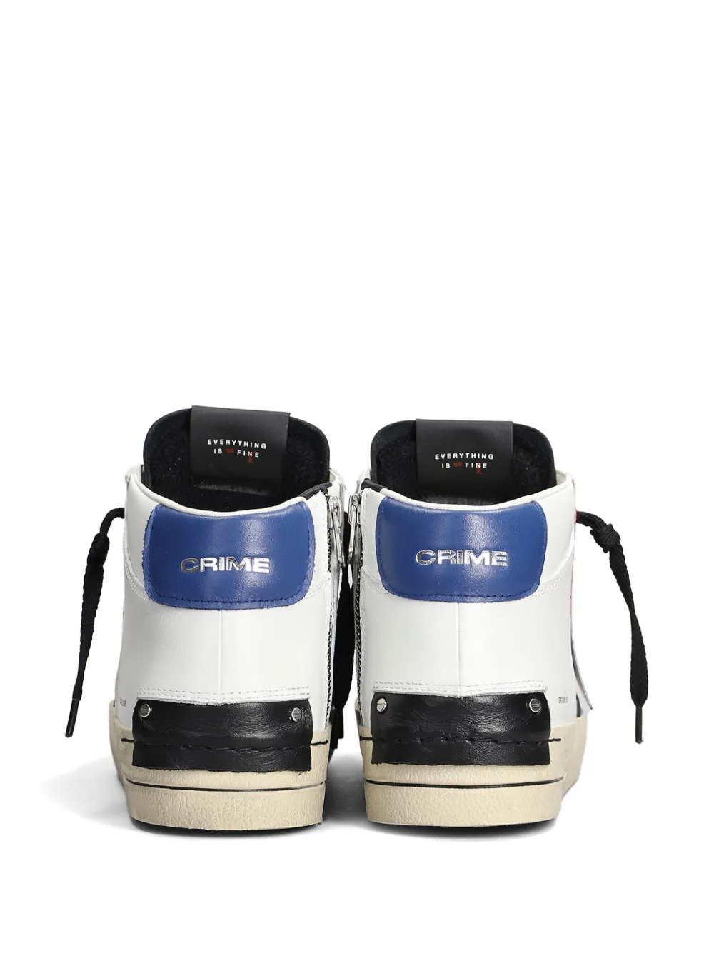Crime London Sk8 sneakers Wit