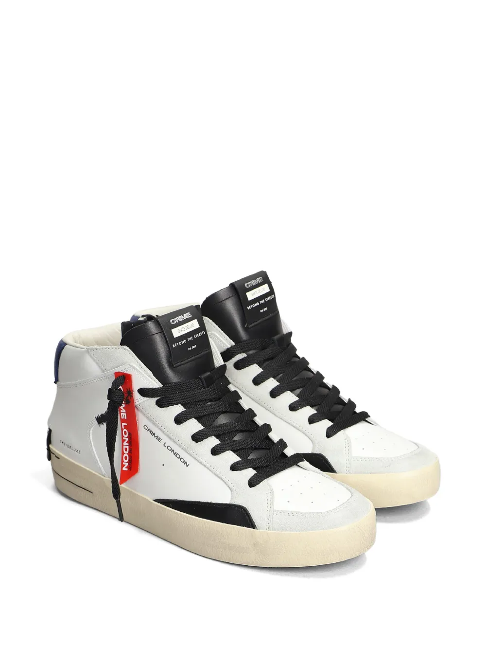 Crime London Sk8 sneakers Wit