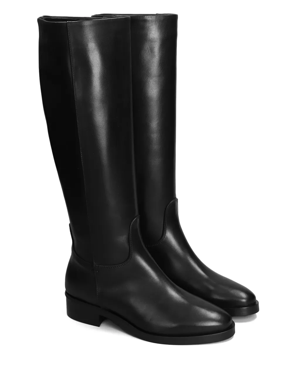 Julie Dee 40mm leather boots Black
