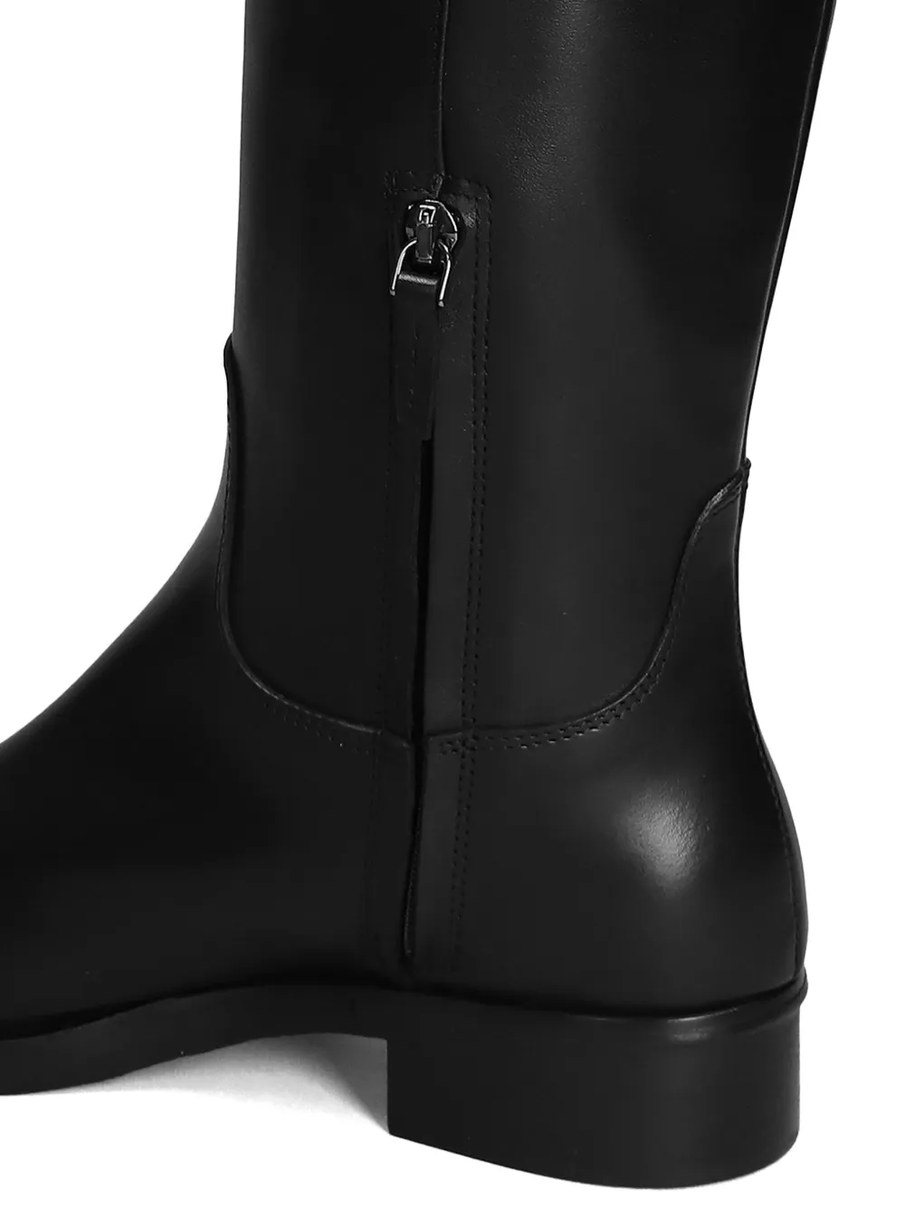 Julie Dee 40mm leather boots Black