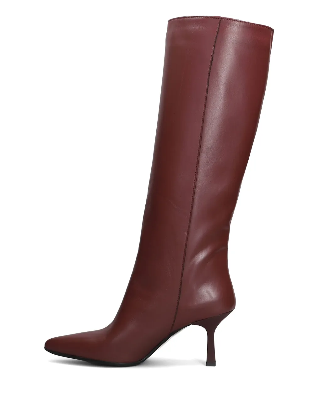 Gisel Moire 75mm Gilda boots Red