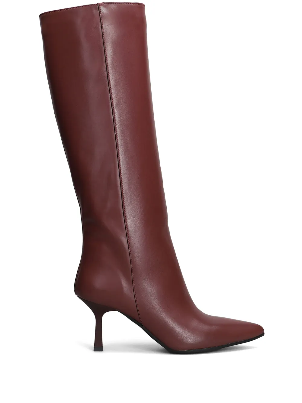 Gisel Moire 75mm Gilda boots Red