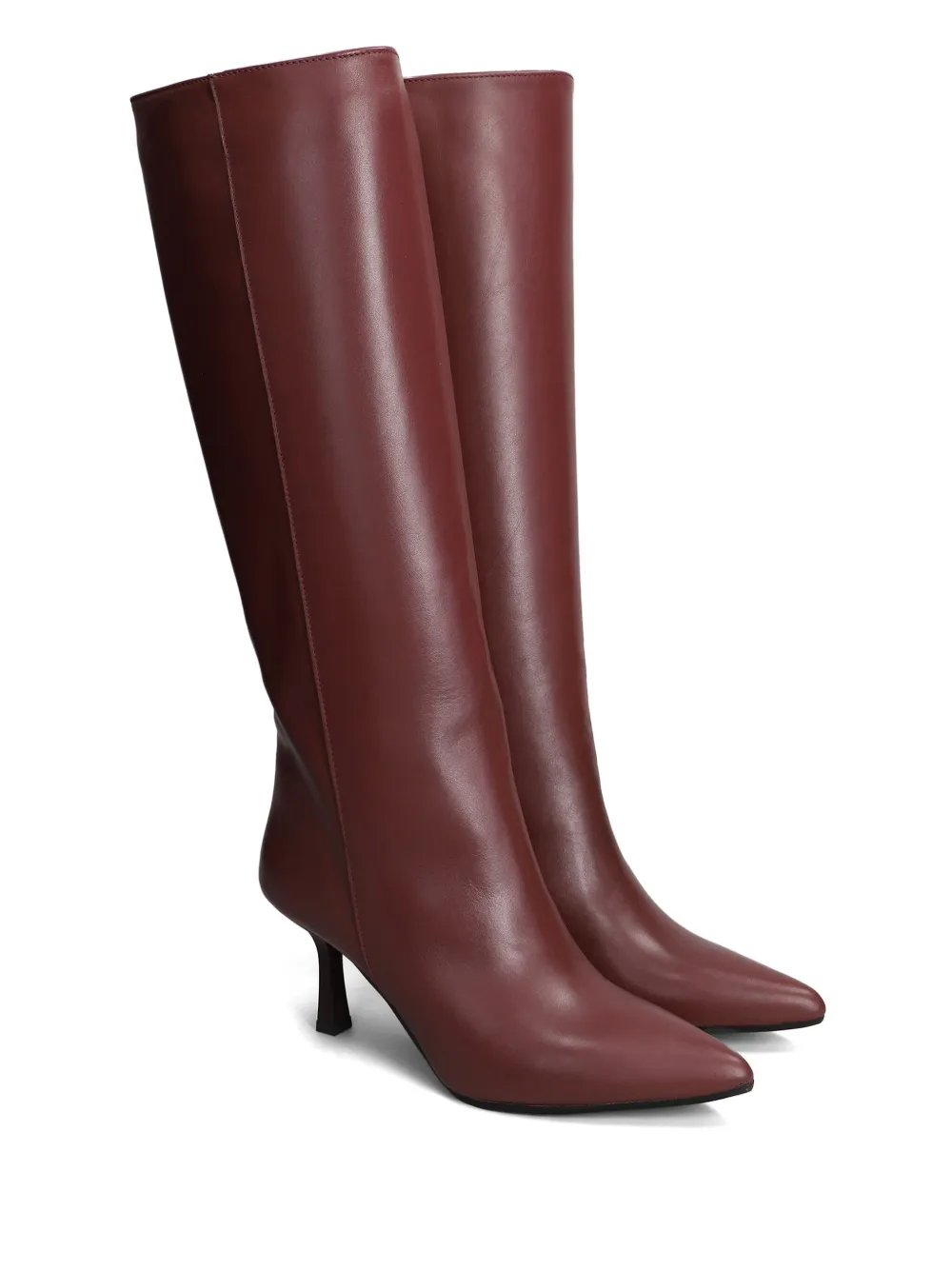 Gisel Moire 75mm Gilda boots Red