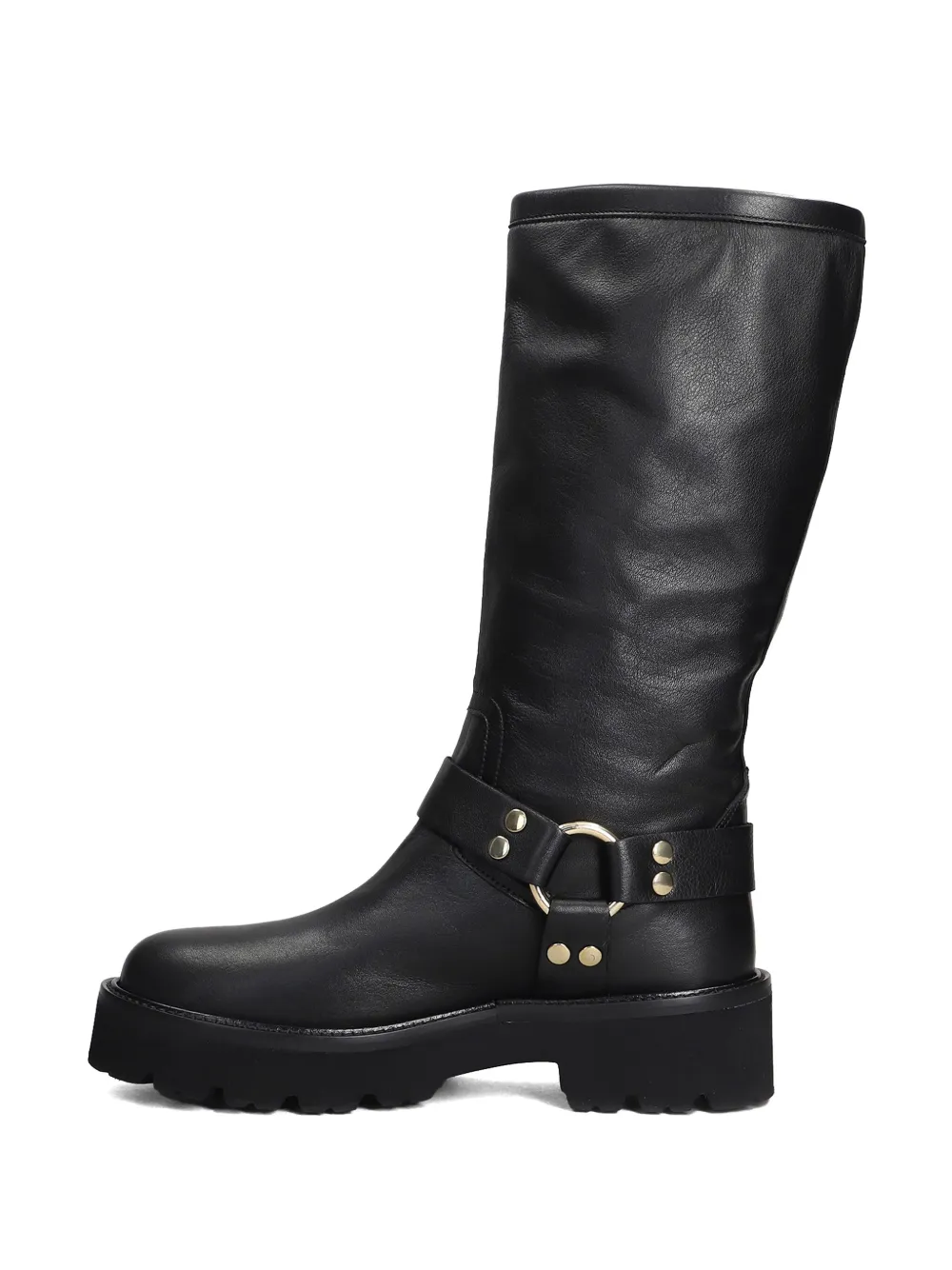 Gisel Moire Samuel boots Black