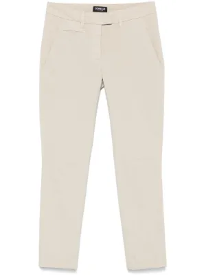 DONDUP Women Straight Pants DP268BBS0030DPTD000 White DONDUP