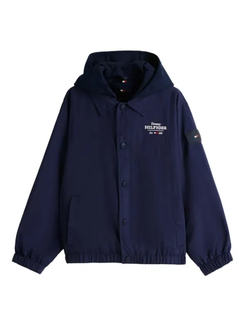 Tommy Hilfiger Junior chamarra 3 en 1 con capucha