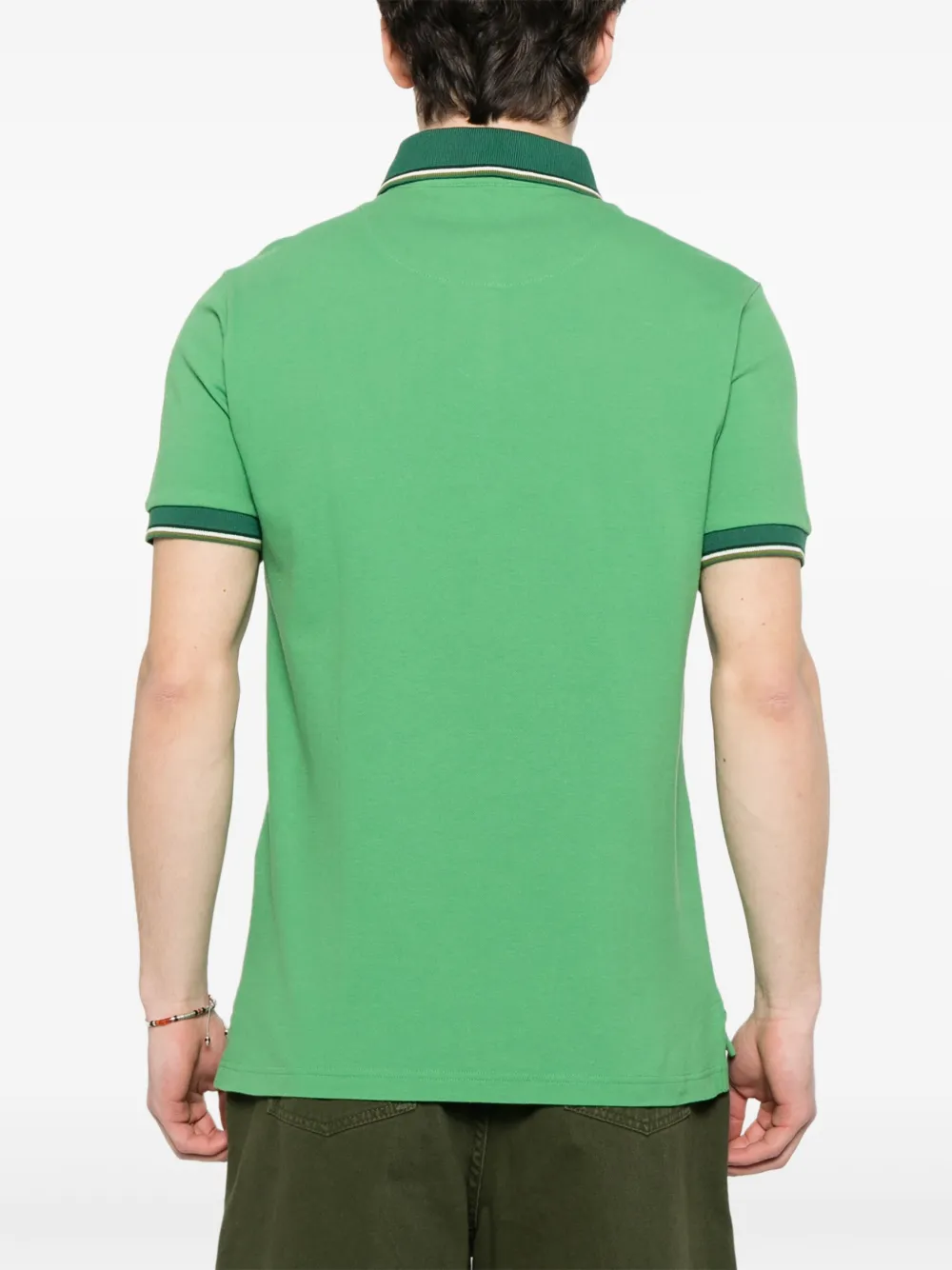 ETRO Poloshirt met borduurwerk Groen