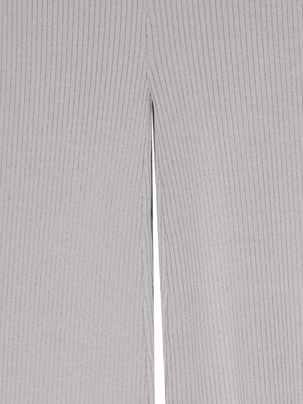 REMAIN Ribgebreide broek Grijs
