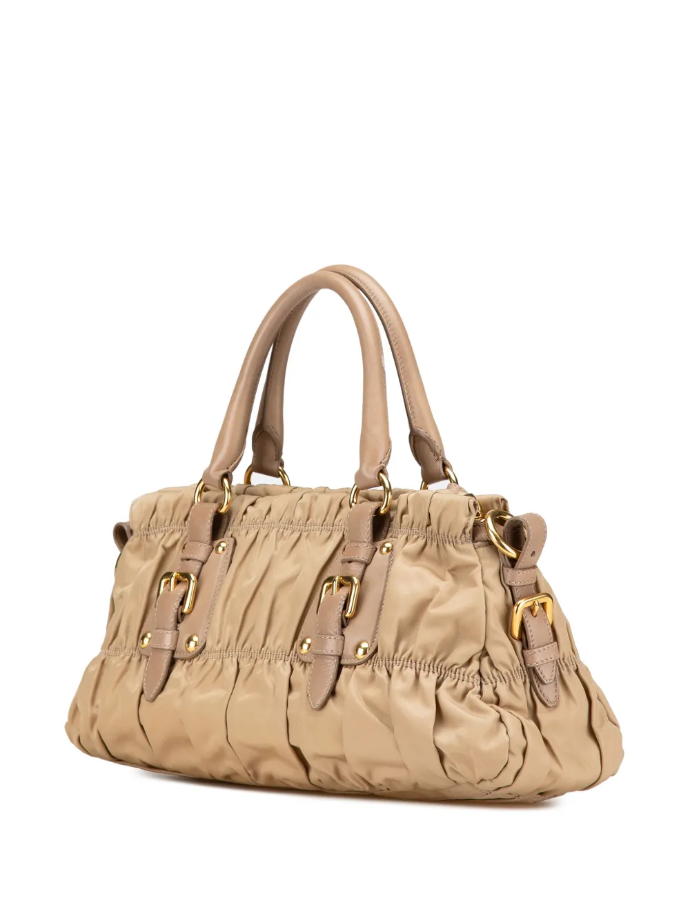 Prada Pre-Owned 2010-2024 Tessuto Gaufre satchel | Bags | Image 2