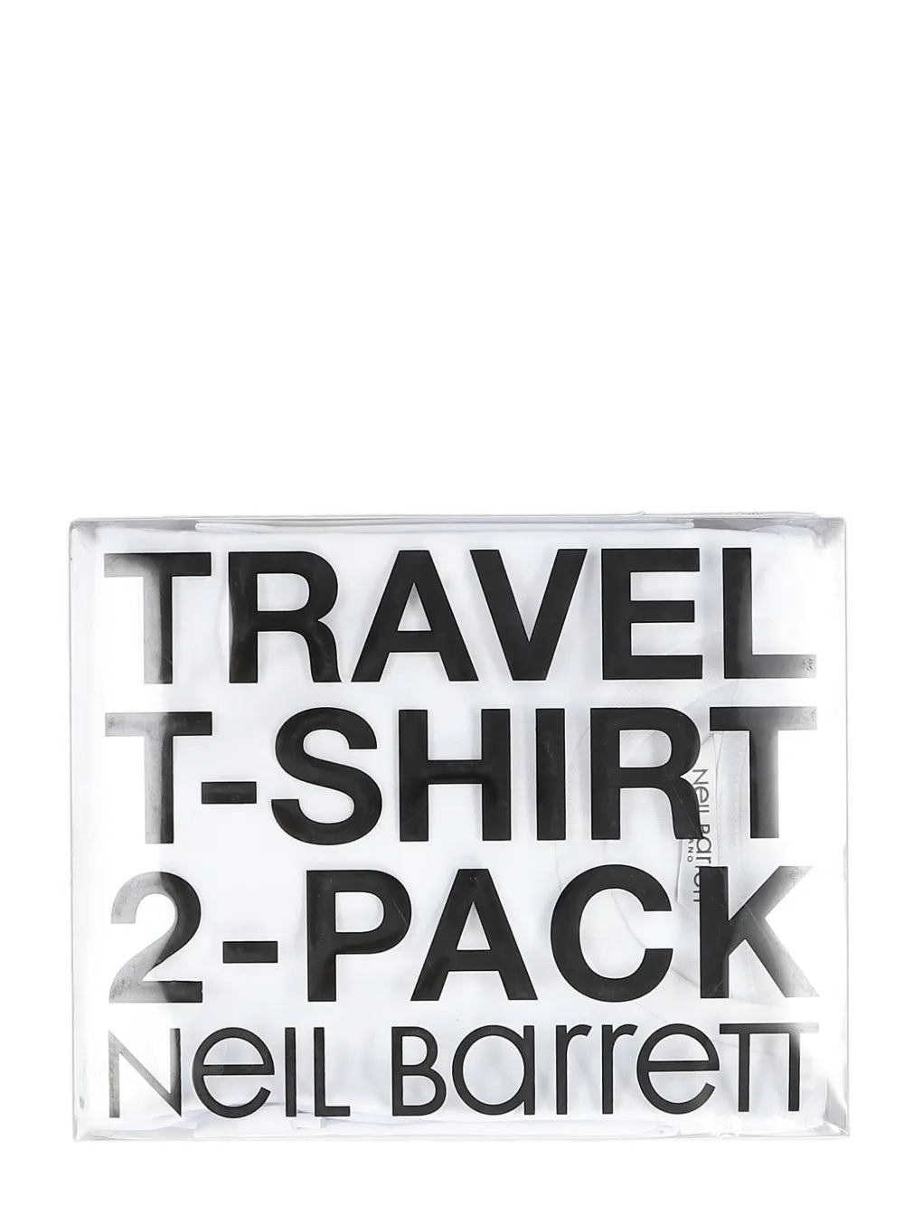 Neil Barrett Cotton T-shirt (pack Of Two) In White