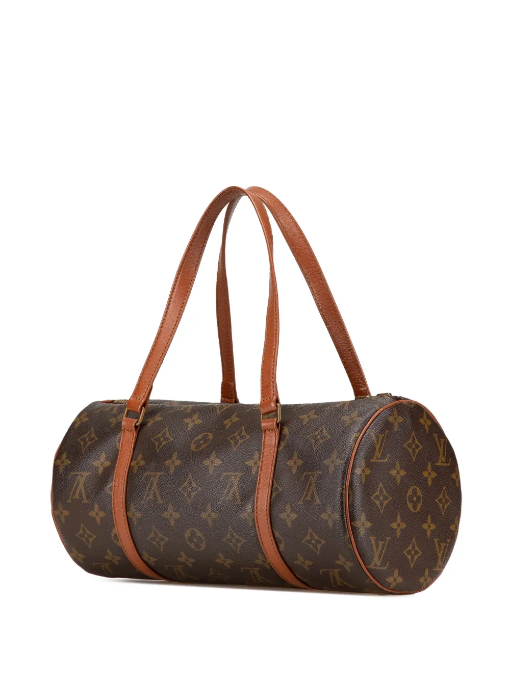 Louis Vuitton Pre-Owned 1980s Papillon 30 handtas met monogram - Bruin