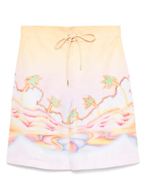 Short de bain imprimé - Casablanca - Modalova