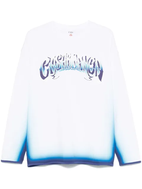 Casablanca playera con logo degradado