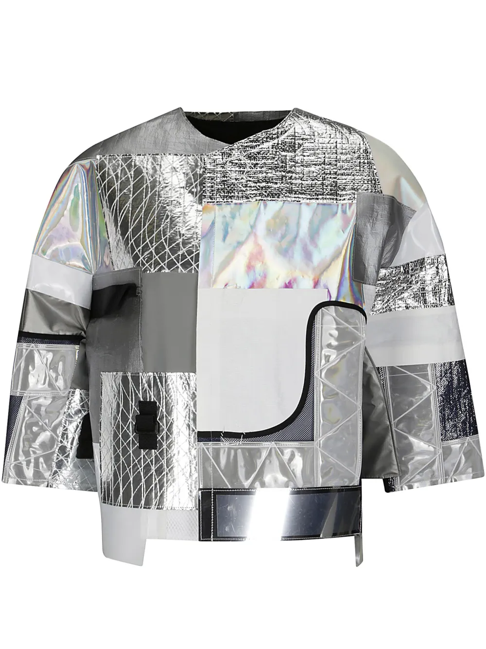 Junya Watanabe Jack met patchwork Zilver