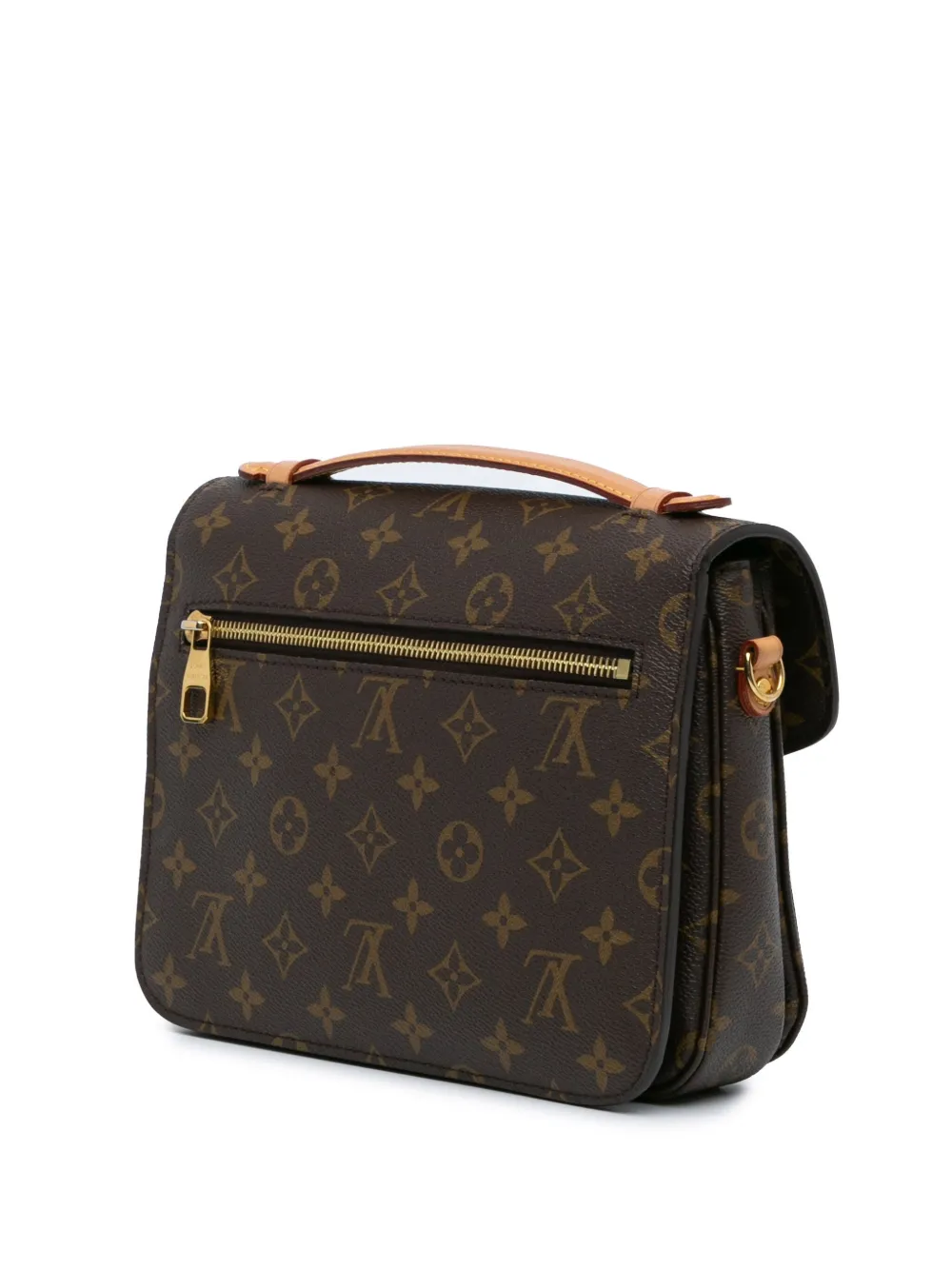 Louis Vuitton Pre-Owned 2020 Monogram Pochette Metis boekentas - Bruin