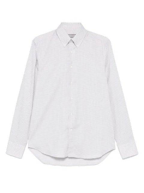 Canali checked shirt 