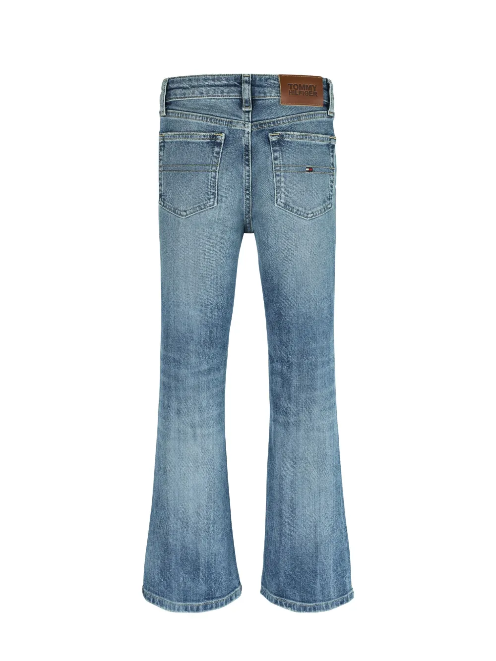 Tommy Hilfiger Junior Bootcut jeans Blauw