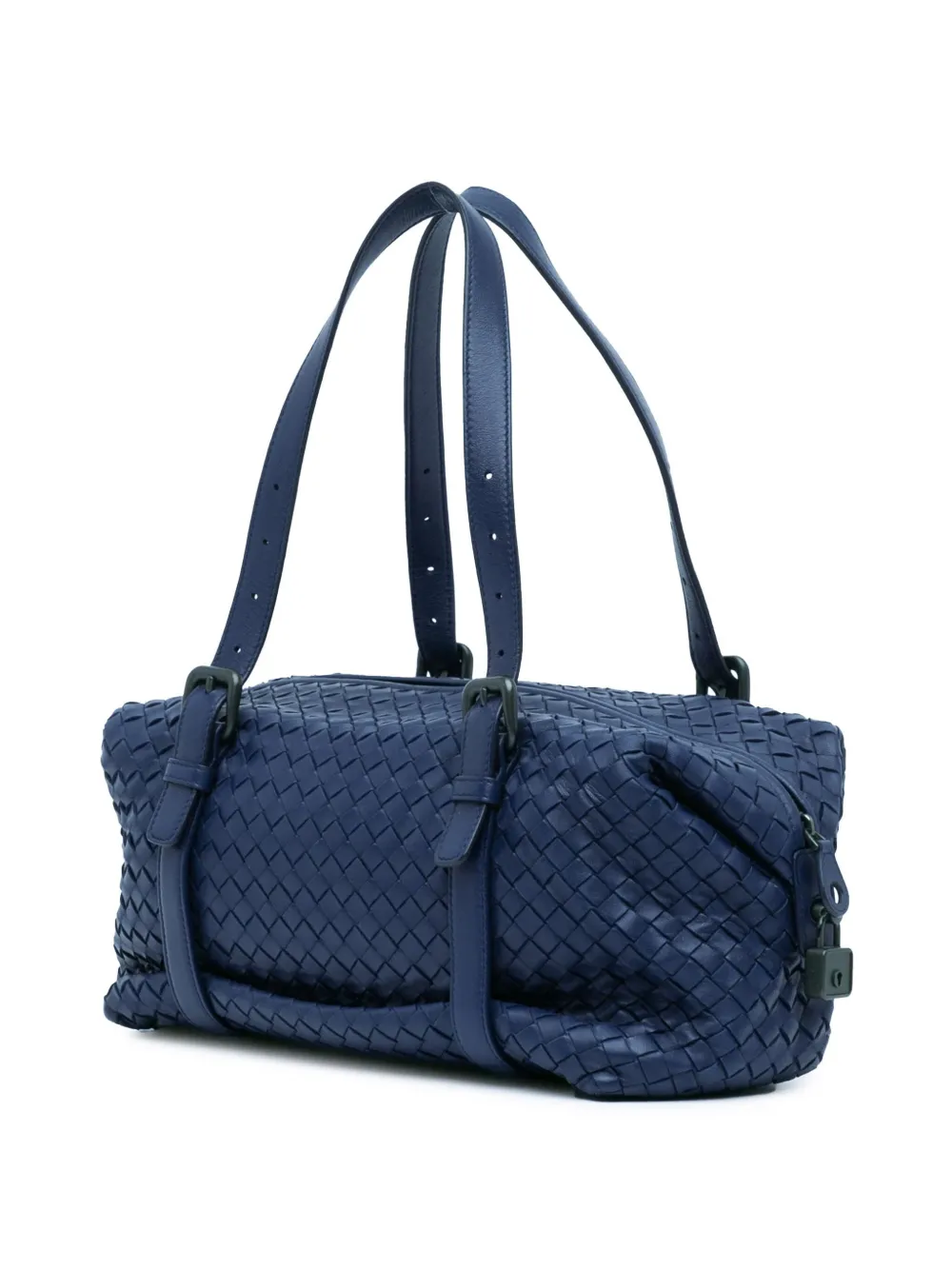 Bottega Veneta Pre-Owned 2012-2024 Intrecciato Montaigne schoudertas - Blauw