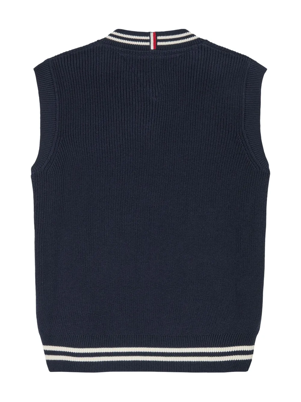 Tommy Hilfiger Junior v-neck vest - Blauw