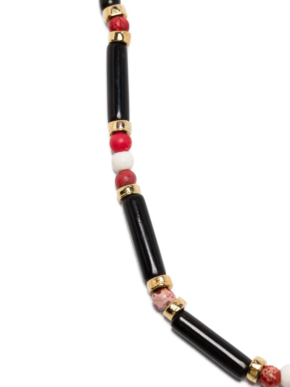 Isabel Marant Bead-embellished Necklace In Black