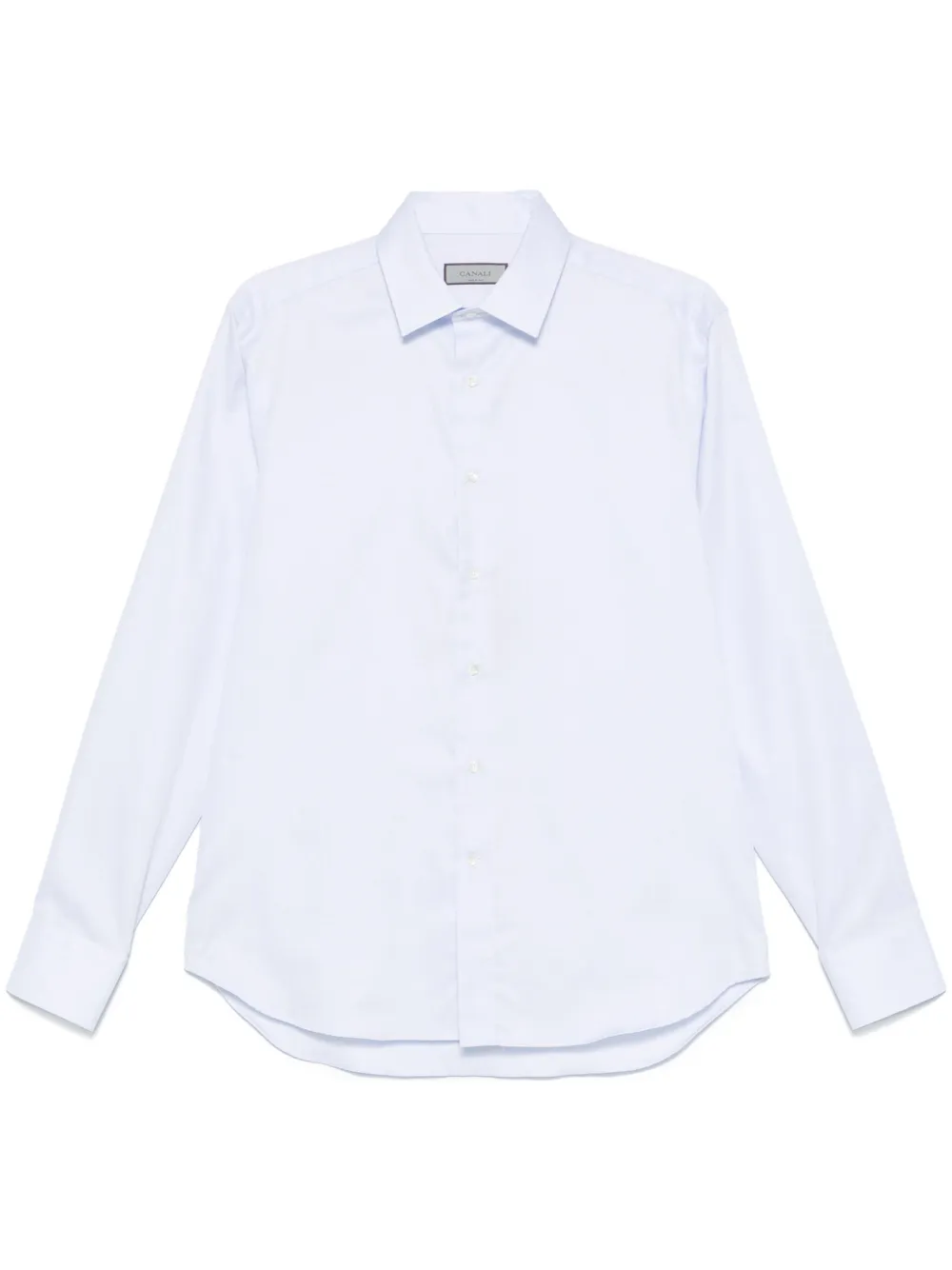 Canali Oxford overhemd Blauw