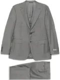 Canali wool single-breasted suit - Grey