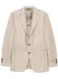 Canali single-breasted blazer - Neutrals