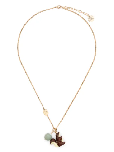 Miu Miu charm-pendant necklace 