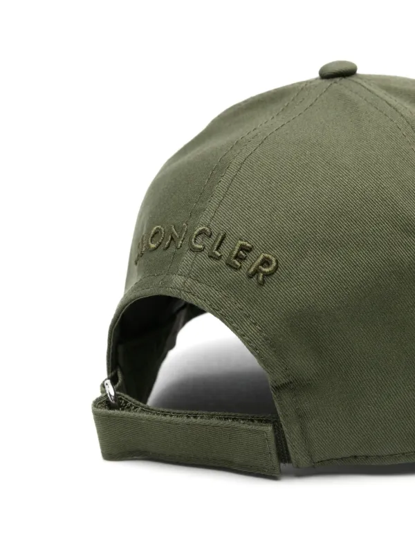 Moncler ロゴ キャップ | グリーン | FARFETCH JP